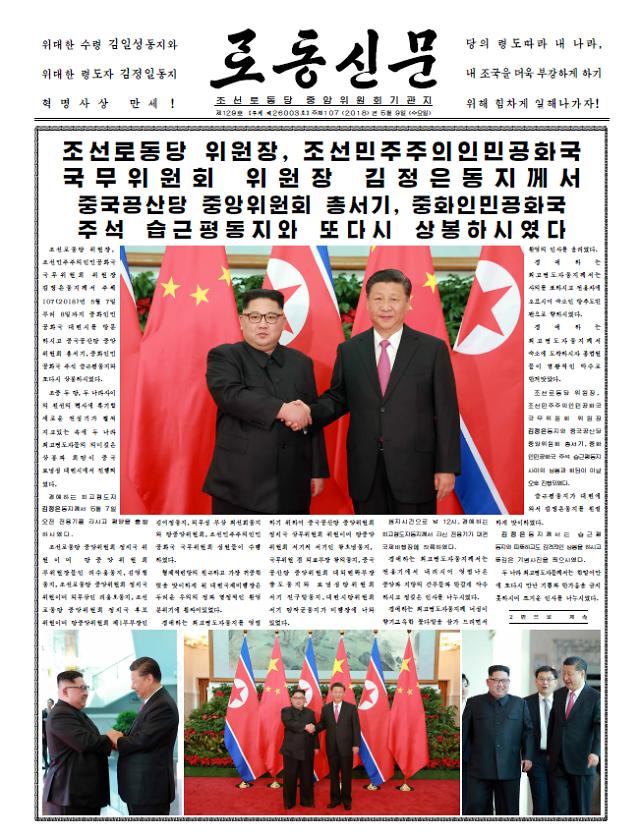 朝鲜《劳动新闻》详细报道金正恩访华