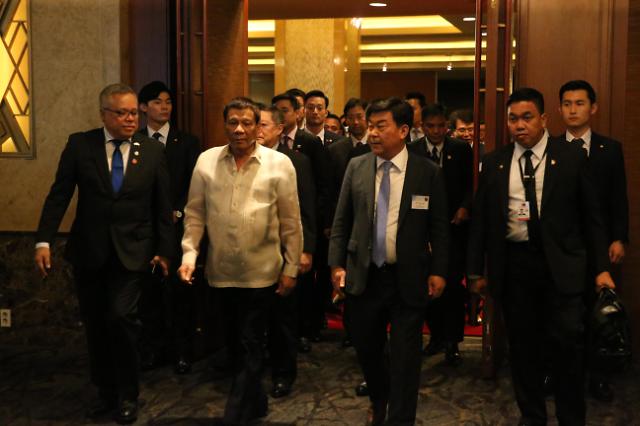 박성택, 한국방문 필리핀 대통령에게 “중기 진출 관심”