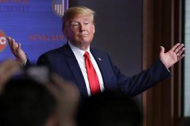 [SUMMIT] Trump cites possible end to joint exercises and troop withdrawal