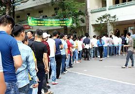 ​베트남 근로자 1만여명 한국어 시험 참가…코리안드림 꿈꾼다