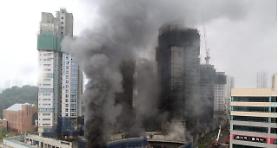 Firefighters blame vaporized oil explosion for causing construction site fire