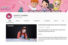 ​Carrie Tv - Kênh Youtube giải trí cho trẻ em của Hàn Quốc với phiên bản tiếng Việt