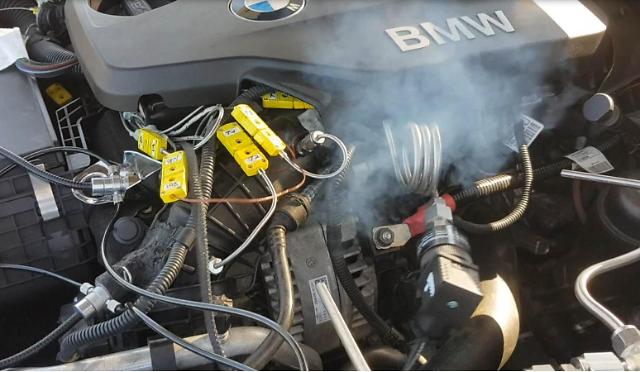 Experts blame exhaust gas control valve for causing BMW car fire