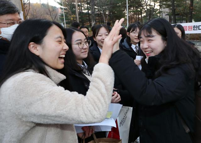 韩2019学年高考今开考 59.5万人应考