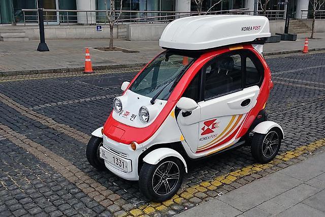 S. Korean postal service partners with DHL to share know-hows of electric delivery car operation