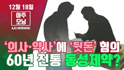 ‘의사·약사’에게 ‘뒷돈’ 혐의, 60년 전통 동성제약? #아주모닝 