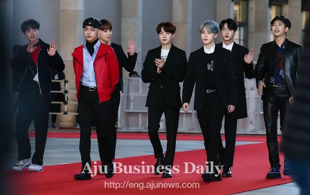 Popularity of boy band BTS boosts tourism and cosmetics sales