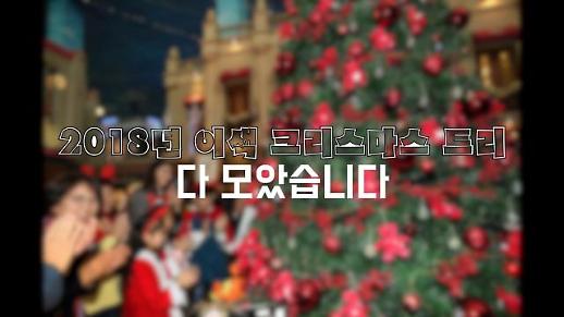 [광화문비디오방] 크리스마스 이브에 모인 세계의 이색 트리들