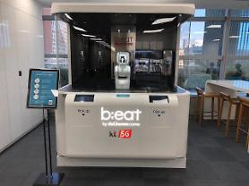 Worlds first 5G barista robot appears in unmanned cafe in Seoul