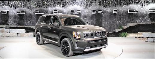 기아차 텔루라이드 화제...미국 상무부의 첨단자동차만 고율과세 검토가 이유