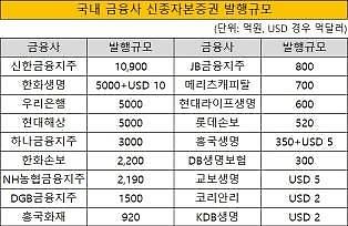 [단독] 신종자본증권의 배신···금융사 6.5조 부채 폭탄 맞나