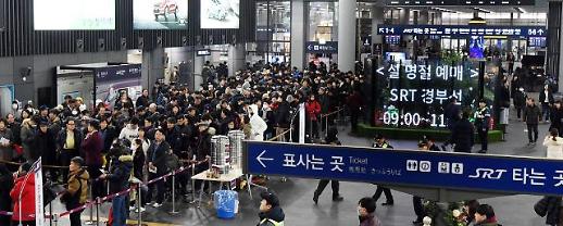 설 명절 SRT 예매, 신용·체크카드 이용하면 더 저렴