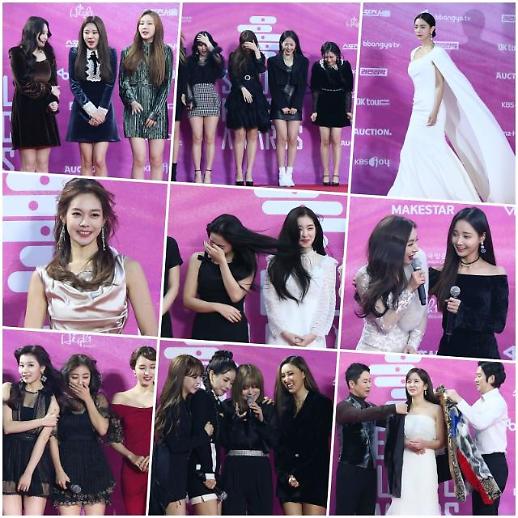 [포토] 맹추위 견뎌낸 2019서울가요대상