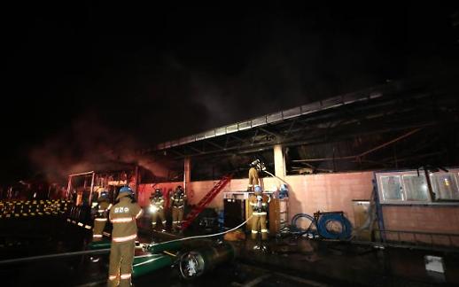 [속보]울산 농수산물시장 화재 속 정부 대응은? 지난 22일까지 취약 시설 화재 안전 점검 완료