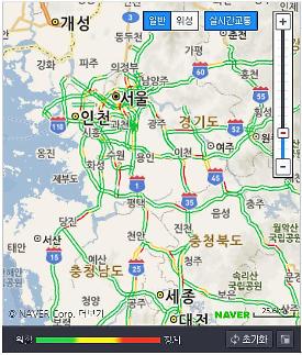 오후 1시 30분 현시각 수도권 귀경길 소통 원활