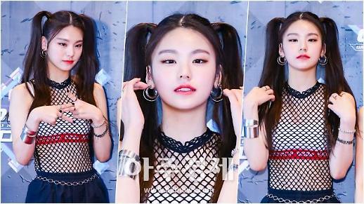 [슬라이드 화보] ITZY(있지) 예지, 귀여운 양갈래 머리	