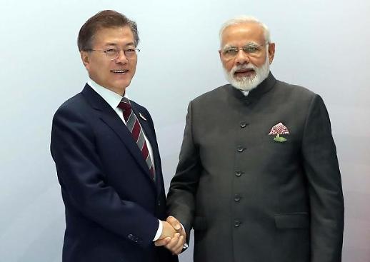 S. Korea and India agree to step up cooperation in military and space sectors