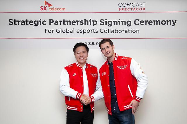 SK Telecom and Comcast agree to establish esports joint venture