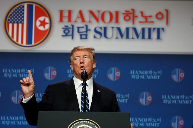 [SUMMIT] Trump boasts of U.S. ability to surveil every inch of N. Korea
