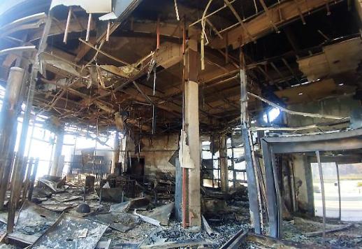 [광화문갤러리] 화마가 할퀴고 간 고성과 속초, 폐허만 남아