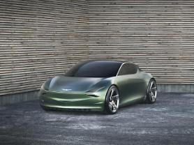 Hyundai Motors Genesis brand unveils electric concept car in New York 