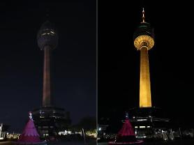 Giờ trái đất, nhiều tòa tháp lớn tại Hàn Quốc tắt điện trong 10 phút