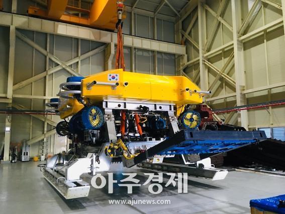 한국로봇융합연구원, 해저 케이블매설 로봇 14억 원 기술이전성과