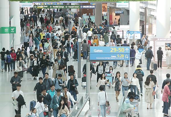 仁川机场五一“黄金周”日客流量将达20万