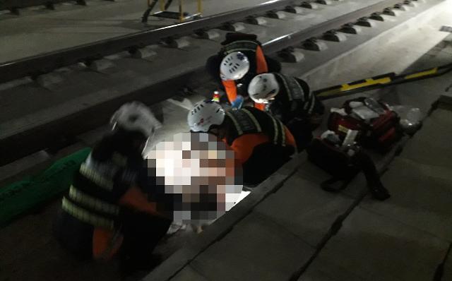 ​Suicidal woman miraculously survives after jumping off moving bullet train 