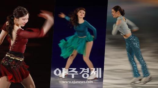 [슬라이드 화보] 엄청난 속도 체감하게 만든 김연아의 아이스쇼 공연 (올댓스케이트 2019)