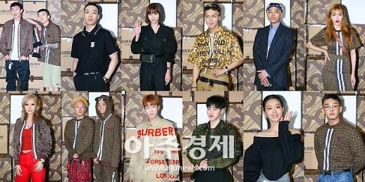 [슬라이드 화보] ​‘토마스 버버리 모노그램’ 컬렉션 론칭 파티 참석한 셀럽들