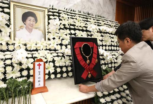 [슬라이드 화보] ​ 故 이희호 여사 빈소, 조문 행렬 