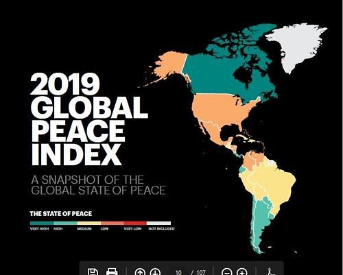 报告：韩朝和平指数分列全球第55和第149