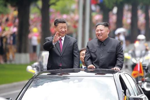 [슬라이드 화보] 북한이 공개한 시진핑 평양 1박 2일 초특급 의전