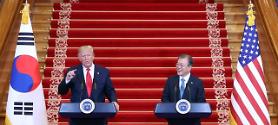 [SUMMIT] Trump boasts of a certain chemistry with Kim unlike his predecessor