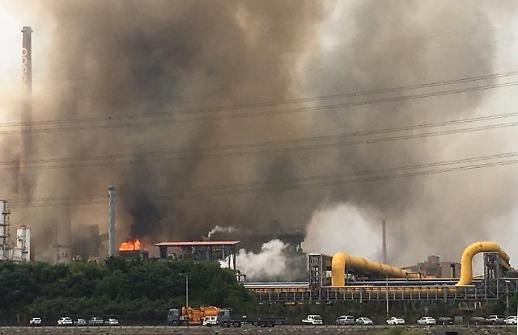 [슬라이드 화보] 30분 정전으로 400억 날린 포스코 광양제철소