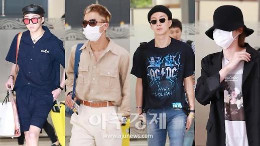 [슬라이드 화보] 그룹 위너, ​‘WINNER JAPAN TOUR 2019’ 일본 투어 마치고 한국으로 컴백