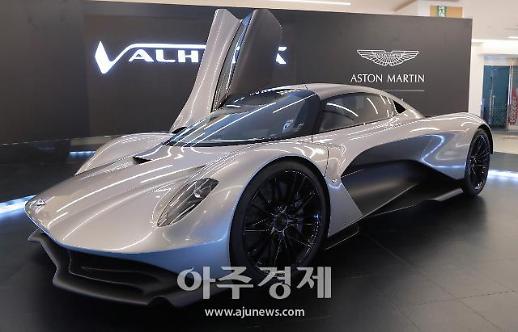 [슬라이드 화보] ​20억짜리 007 본드카 애스턴마틴 발할라, 국내 최초 공개