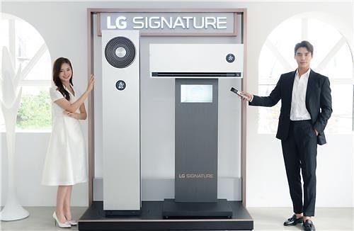 ​LG Electronics releases premium all-in-one air conditioner in S. Korea struck by heat wave