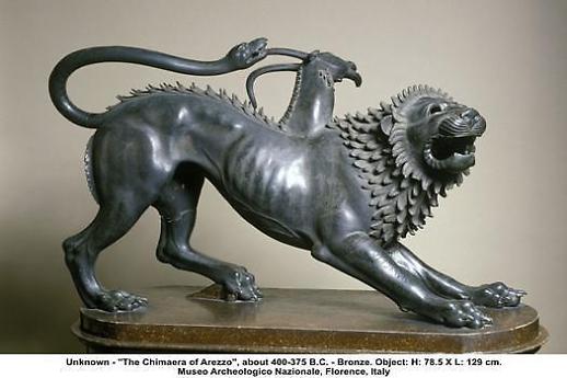 그리스신화의 복합괴물 키메라