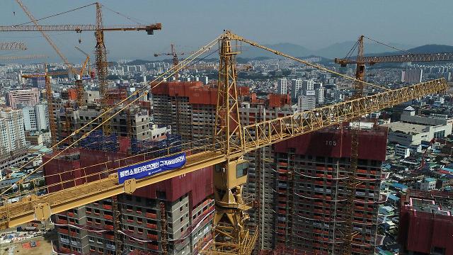 韩国十大建筑企业一年间蒸发1600个工作岗位
