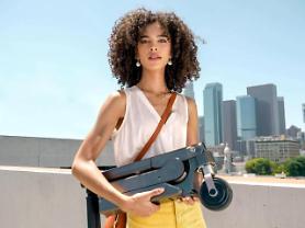 Hyundai unveils prototype vehicle-mounted portable electric scooter