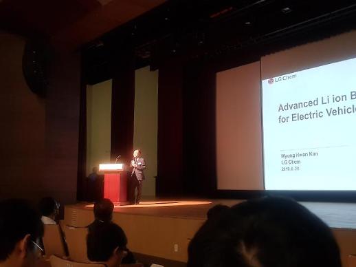 ​김명환 LG화학 사장 일본 수출규제 우려…배터리 파우치 국산화할 것