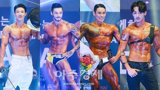 [슬라이드 화보] 외모도 몸매도 훈훈!!, 시선을 사로잡는 상남자 참가자들 (2019 머슬마니아)