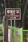 쿠데타에 넘어진 광해군, 산비탈에 쓸쓸히 누웠다