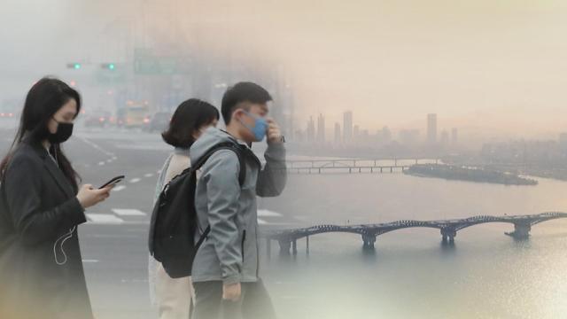韩国雾霾季到来 或持续至明春