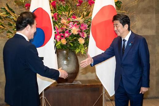 [슬라이드 화보] 이낙연 국무총리 만난 아베가 한 말은... 국가간 약속 준수 요구