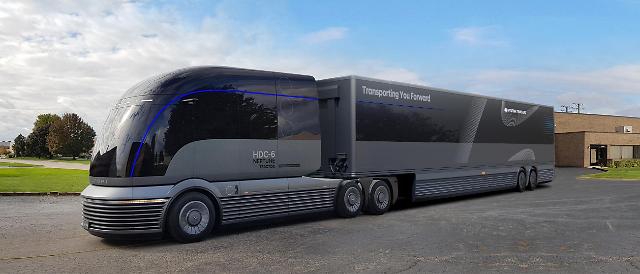 Hyundai reveals concept model for commercial hydrogen-powered truck at US car show