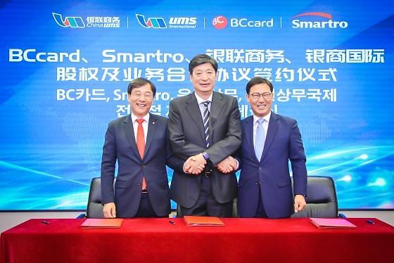 中国银联商务投资韩国BC卡子公司Smartro