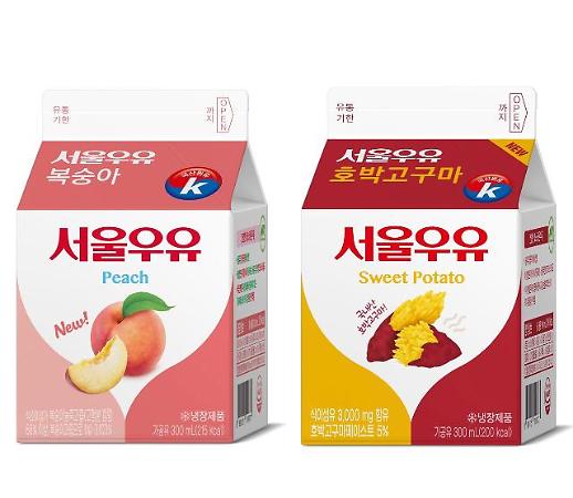 [줌인엔터프라이즈] 복숭아·호박고구마 ‘인싸 우유’ 아시나요? 
